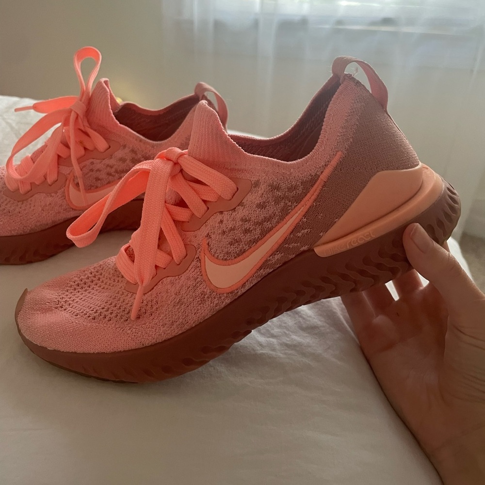 Nike Epic React Flynit 2 Pink Tint/Rust Pink - image 4